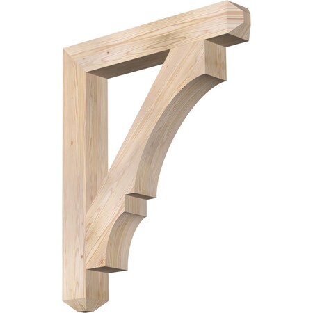 Ekena Millwork Balboa Craftsman Smooth Bracket, Douglas Fir, 5 1/2"W x 38"D x 46"H BKT06X38X46BOA04SDF